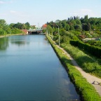 Blick von Ahlemer Brücke