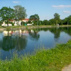 Zwischen Brücke und Schleuse